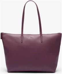 ΓΥΝΑΙΚΕΙΑ ΤΣΑΝΤΑ TOTE ΜΕ ΑΝΑΓΛΥΦΟ ΛΟΓΟΤΥΠΟ ''LARGE CONCEPT L.12.12'' - NF1888PK ΒΥΣΣΙΝΙ LACOSTE