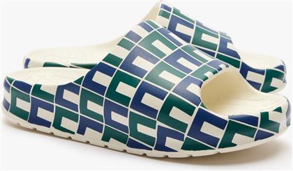 ΓΥΝΑΙΚΕΙΕΣ ΣΑΓΙΟΝΑΡΕΣ ΜΕ ALL-OVER PRINT SERVE SLIDES 2.0 MONOGRAM - 47CFA0034J18 ΜΠΛΕ LACOSTE