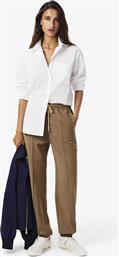 ΓΥΝΑΙΚΕΙΟ CASUAL ΠΑΝΤΕΛΟΝΙ ΜΕ ΕΛΑΣΤΙΚΗ ΜΕΣΗ OVERSIZED FIT - HF3281-00 ΜΠΕΖ LACOSTE