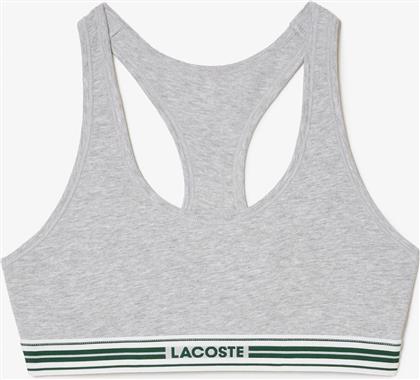 ΓΥΝΑΙΚΕΙΟ ΕΣΩΡΟΥΧΟ BRALETTE ΜΕ ΛΟΓΟΤΥΠΟ - IF8179-00 ΓΚΡΙ LACOSTE