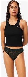 ΓΥΝΑΙΚΕΙΟ ΕΣΩΡΟΥΧΟ STRING ΜΕ ΔΑΝΤΕΛΑ - 8F1064-00 ΜΑΥΡΟ LACOSTE