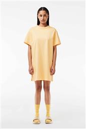 ΓΥΝΑΙΚΕΙΟ MINI ΦΟΡΕΜΑ ΣΕ ΣΤΥΛ T-SHIRT ΜΕ ΛΟΓΟΤΥΠΟ - EF7287 ΚΙΤΡΙΝΟ LACOSTE