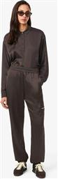 ΓΥΝΑΙΚΕΙΟ ΠΑΝΤΕΛΟΝΙ ΦΟΡΜΑΣ ΜΕ ΣΑΤΕΝ ΟΨΗ OVERSIZED FIT - HF5410-00 ΚΑΦΕ ΣΚΟΥΡΟ LACOSTE