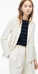 ΓΥΝΑΙΚΕΙΟ ΣΑΚΑΚΙ SIDE STRIPE BANDS STRETCH MILANO - VF2985 ΛΕΥΚΟ LACOSTE