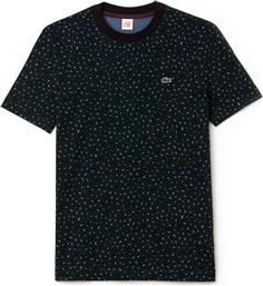 ΓΥΝΑΙΚΕΙΟ T-SHIRT ANIMAL PRINT LIVE! WILD SIDE COLLECTION - TF8965 ΜΑΥΡΟ LACOSTE