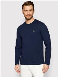 LONGSLEEVE TH2040 ΣΚΟΥΡΟ ΜΠΛΕ REGULAR FIT LACOSTE