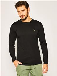 LONGSLEEVE TH6712 ΜΑΥΡΟ REGULAR FIT LACOSTE από το MODIVO