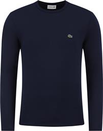 LONGSLEEVE TH6712 ΣΚΟΥΡΟ ΜΠΛΕ REGULAR FIT LACOSTE