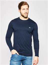 LONGSLEEVE TH6712 ΣΚΟΥΡΟ ΜΠΛΕ REGULAR FIT LACOSTE από το MODIVO