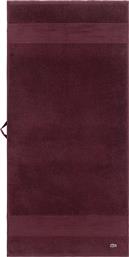 ΜΕΣΑΙΑ ΒΑΜΒΑΚΕΡΗ ΠΕΤΣΕΤΑ L LECROCO BORDEAUX 50 X 100 CM ΧΡΩΜΑ: ΜΠΟΡΝΤΟ LACOSTE