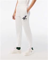NETFLIX ΠΑΝΤΕΛΟΝΙ ΦΟΡΜΑΣ TRACKSUIT TROUSERS 3XF7335-70V OFFWHITE LACOSTE