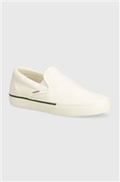 ΠΑΝΙΝΑ ΠΑΠΟΥΤΣΙΑ JUMP SERVE LOGO TEXTILE SLIP ON ΧΡΩΜΑ: ΜΠΕΖ, 47CMA0037 LACOSTE