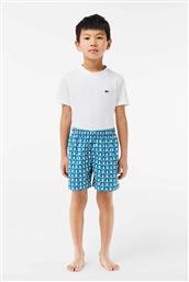 ΠΑΙΔΙΚΟ ΜΑΓΙΟ ΣΟΡΤΣ ΜΕ ALL-OVER GEOMETRIC PATTERN - MJ7946 ΜΠΛΕ LACOSTE