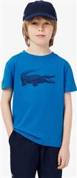 ΠΑΙΔΙΚΟ T-SHIRT ΜΕ LOGO PRINT ''DANIIL MADVEDEV'' - TJ8482-00 ΜΠΛΕ LACOSTE