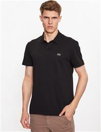 POLO DH0783 ΜΑΥΡΟ REGULAR FIT LACOSTE