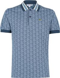 POLO DH1417 ΜΠΛΕ REGULAR FIT LACOSTE