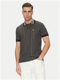 POLO DH1417 ΜΑΥΡΟ REGULAR FIT LACOSTE