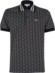 POLO DH1417 ΜΑΥΡΟ REGULAR FIT LACOSTE