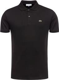 POLO DH2050 ΜΑΥΡΟ REGULAR FIT LACOSTE