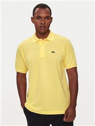 POLO L1212 ΚΙΤΡΙΝΟ REGULAR FIT LACOSTE