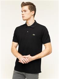 POLO L1212 ΜΑΥΡΟ CLASSIC FIT LACOSTE