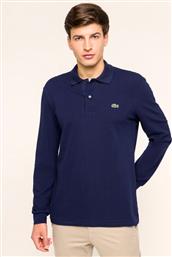 POLO L1312 ΣΚΟΥΡΟ ΜΠΛΕ CLASSIC FIT LACOSTE