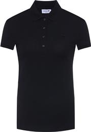 POLO PF5462 ΜΑΥΡΟ SLIM FIT LACOSTE