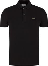 POLO PH4012 ΜΑΥΡΟ SLIM FIT LACOSTE