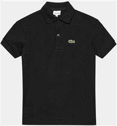 POLO PJ2909 ΜΑΥΡΟ REGULAR FIT LACOSTE