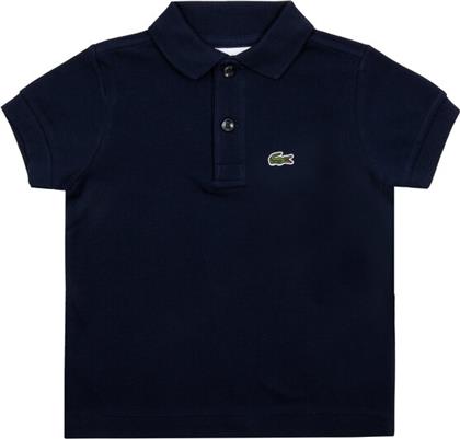 POLO PJ2909 ΣΚΟΥΡΟ ΜΠΛΕ REGULAR FIT LACOSTE