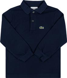 POLO PJ8915 ΣΚΟΥΡΟ ΜΠΛΕ REGULAR FIT LACOSTE