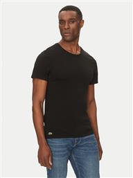 ΣΕΤ 3 T-SHIRTS TH9007 ΜΑΥΡΟ SLIM FIT LACOSTE