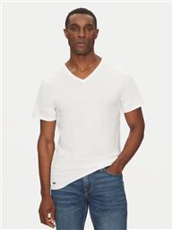 ΣΕΤ 3 T-SHIRTS TH9008 ΛΕΥΚΟ SLIM FIT LACOSTE