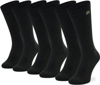 ΣΕΤ 3 ΖΕΥΓΑΡΙΑ ΨΗΛΕΣ ΚΑΛΤΣΕΣ UNISEX LACOSTE
