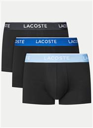 ΣΕΤ ΜΠΟΞΕΡΑΚΙΑ 3 ΤΜΧ 5H1297 ΜΑΥΡΟ LACOSTE