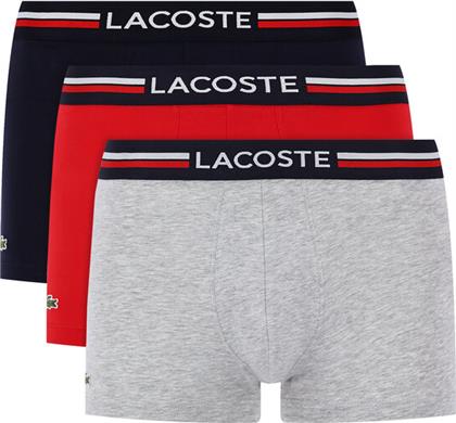 ΣΕΤ ΜΠΟΞΕΡΑΚΙΑ 3 ΤΜΧ 5H3386 ΕΓΧΡΩΜΟ LACOSTE