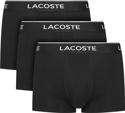 ΣΕΤ ΜΠΟΞΕΡΑΚΙΑ 3 ΤΜΧ 5H3389 ΜΑΥΡΟ LACOSTE