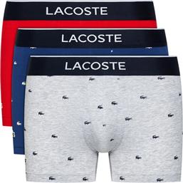 ΣΕΤ ΜΠΟΞΕΡΑΚΙΑ 3 ΤΜΧ 5H3411 ΕΓΧΡΩΜΟ LACOSTE