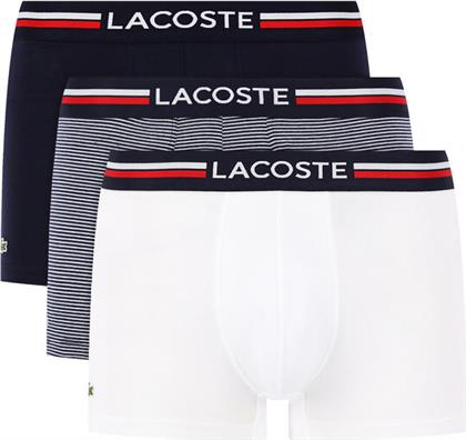 ΣΕΤ ΜΠΟΞΕΡΑΚΙΑ 3 ΤΜΧ 5H3413 ΕΓΧΡΩΜΟ LACOSTE