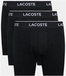 ΣΕΤ ΜΠΟΞΕΡΑΚΙΑ 3 ΤΜΧ 6H3420 ΜΑΥΡΟ REGULAR FIT LACOSTE