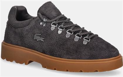 ΣΟΥΕΤ ΑΘΛΗΤΙΚΑ ΠΑΠΟΥΤΣΙΑ BASESHOT WINTER SNEAKERS ΧΡΩΜΑ: ΚΑΦΕ, 50SMA0047 LACOSTE