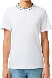 T-SHIRT DEVANLAY 3TH8174 001 BLANC LACOSTE