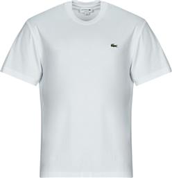 T-SHIRT ΜΕ ΚΟΝΤΑ ΜΑΝΙΚΙΑ TH7318 LACOSTE από το SPARTOO