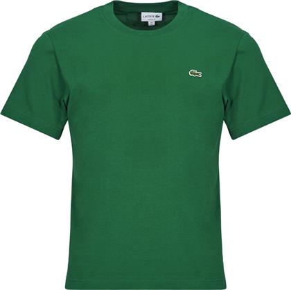 T-SHIRT ΜΕ ΚΟΝΤΑ ΜΑΝΙΚΙΑ TH7318 LACOSTE από το SPARTOO