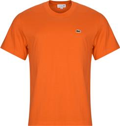 T-SHIRT ΜΕ ΚΟΝΤΑ ΜΑΝΙΚΙΑ TH7318 LACOSTE από το SPARTOO