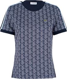 T-SHIRT TF3244 ΣΚΟΥΡΟ ΜΠΛΕ SLIM FIT LACOSTE