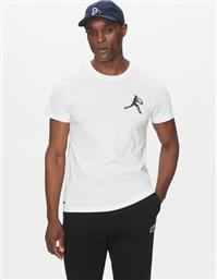 T-SHIRT TH1044 ΛΕΥΚΟ REGULAR FIT LACOSTE