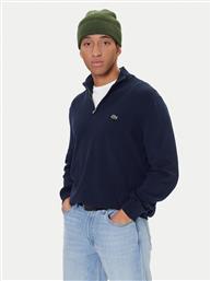 T-SHIRT TH2038 ΣΚΟΥΡΟ ΜΠΛΕ REGULAR FIT LACOSTE