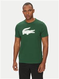 T-SHIRT TH2042 ΠΡΑΣΙΝΟ REGULAR FIT LACOSTE