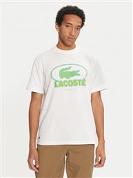 T-SHIRT TH2806 ΛΕΥΚΟ REGULAR FIT LACOSTE από το MODIVO